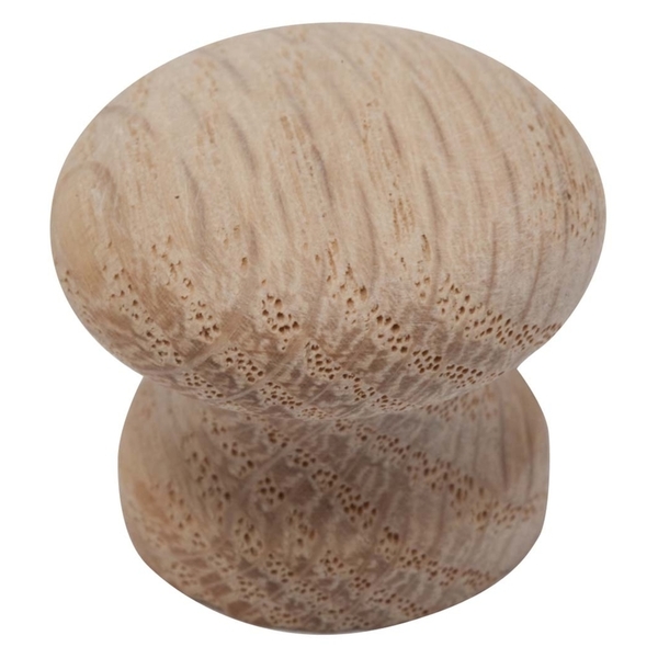 Waddell CABINET KNOB 1-1/2"" RND 9211.50 OAK-25